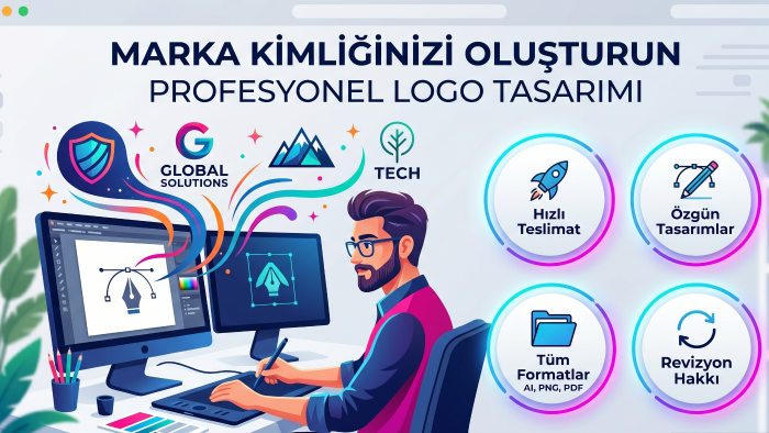 profesyonel ve ilgi çekici logolar tasarlayabilirim