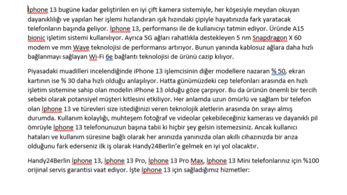 profesyonel seo uyumlu makaleler yazabilirim