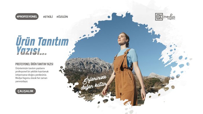 profesyonel ürün tanıtım yazısı yazabilirim