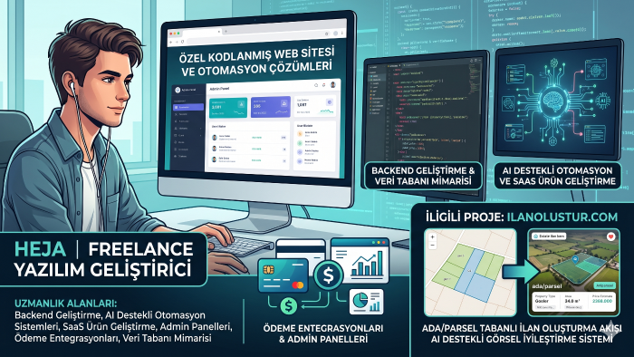 hayalinizdeki dijital platformu uçtan uca geliştiriyorum