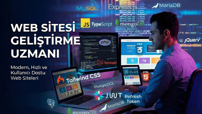 web siteleri geliştirebilirim
