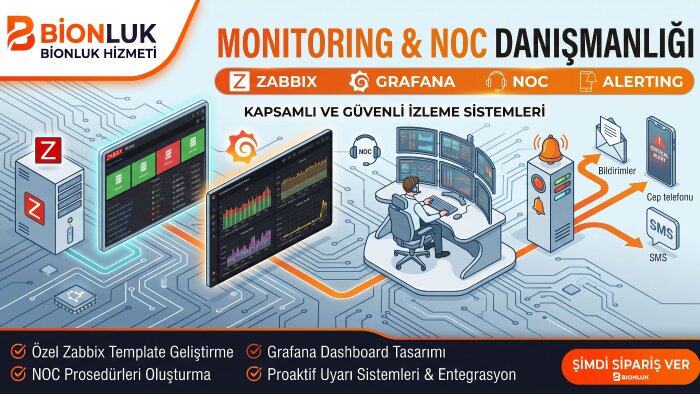 monitoring ve noc danışmanlığı veriyorum