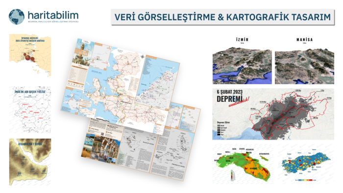 estetik tematik harita ve infografik kartografya tasarlarım