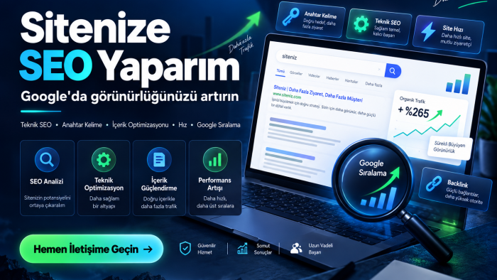 sitenize seo yaparım