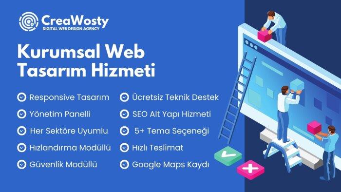 anahtar teslim web sitesi hizmeti sağlıyorum