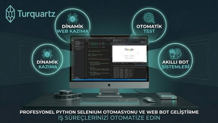 Python Selenium ile web otomasyonu ve bot çözümleri sunarım