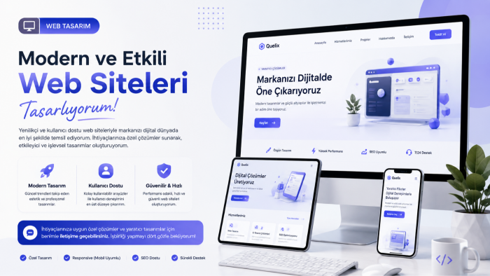 sizin için özel web sitesi tasarlayabilirim