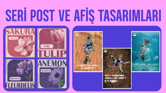 dilediğiniz tarzdan postlar yapabilirim