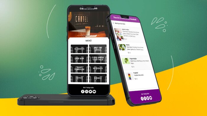 kafe ve restoranlarınız için QR menü uygulaması yapabilirim