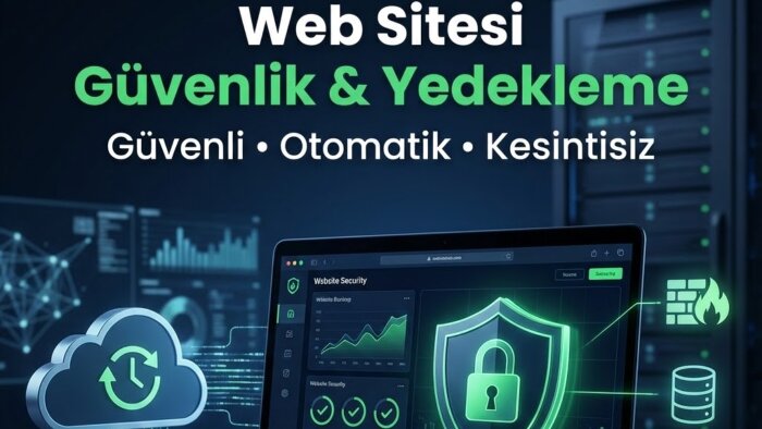 web sitenizin yedekleme ve güvenlik sistemini kuruyorum