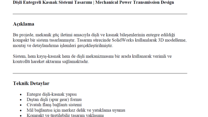 autocad, Solidworks çizimleri ve datasheet hazırlayabilirim