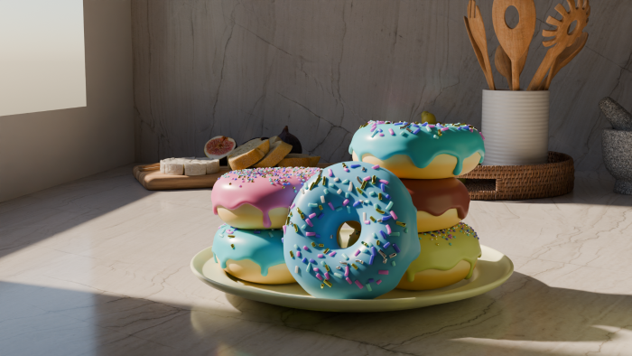 3D tasarımlar ve modellemeler yapar ve render alırım