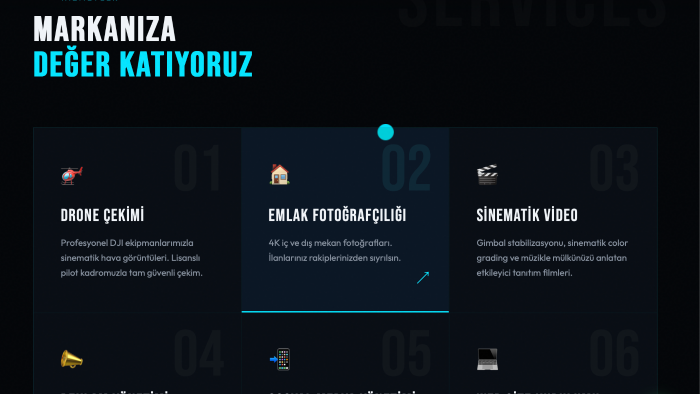 size özel profesyonel bir web sitesi kurarım