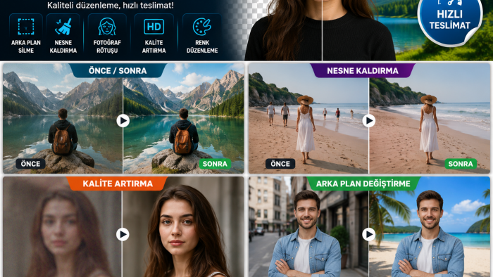 fotoğraflarınızı profesyonel şekilde düzenlerim