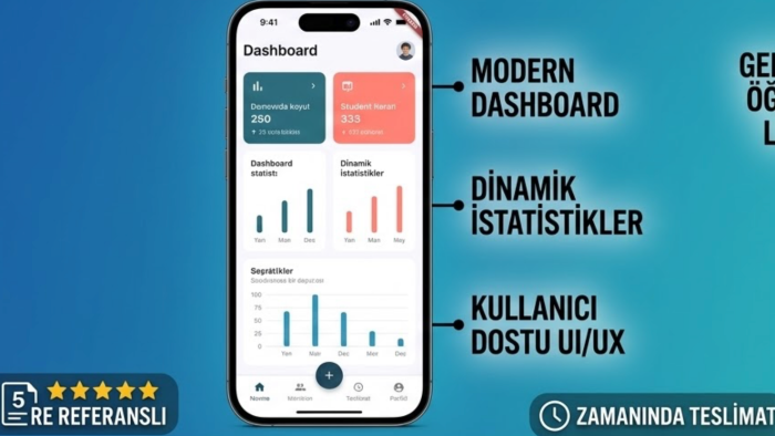 Flutter ile cross-platform mobil uygulama geliştirebilirim