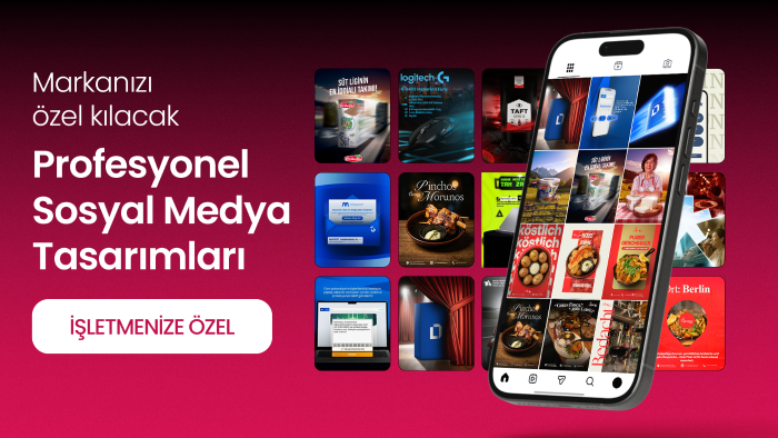 markanıza özel sosyal medya tasarımları yapıyorum