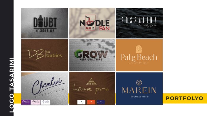 markanıza özel logo tasarımı hazırlıyorum