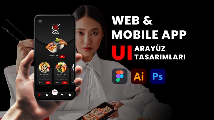  mobil uygulama ve web sitesi tasarımlarınızı yaparım
