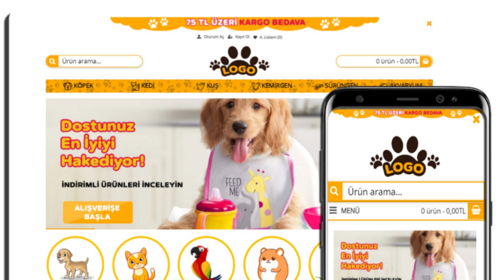 E-ticaret sitenizi en iyi ve hızlı şekilde tasarlayabilirim