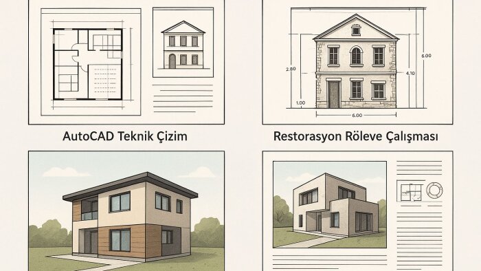 mimari restorasyon projelerinizi profesyonelce çizerim