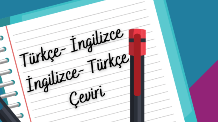 sizin için İngilizce- Türkçe çeviri yapabilirim