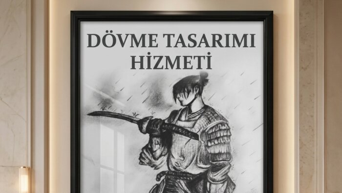 vücudunuza özel özgün dövme tasarımı yaparım