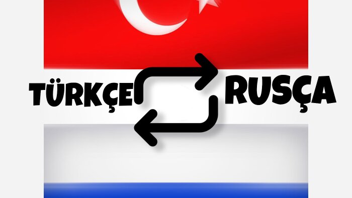ana dili Rusça olan ekibimle çeviri yapabilirim