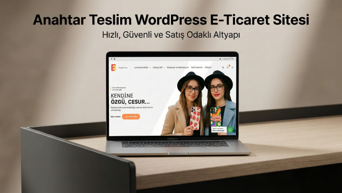 seo uyumlu e-ticaret sitenizi modern görünümle yaparım