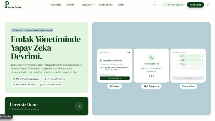 modern ve profesyonel web sitesi kuruyorum