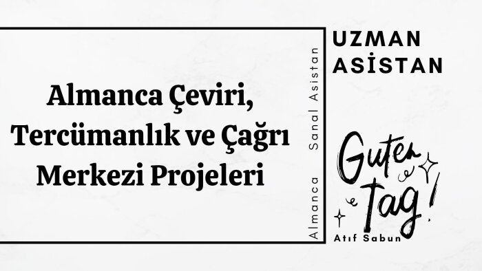 çeviri yapıyorum