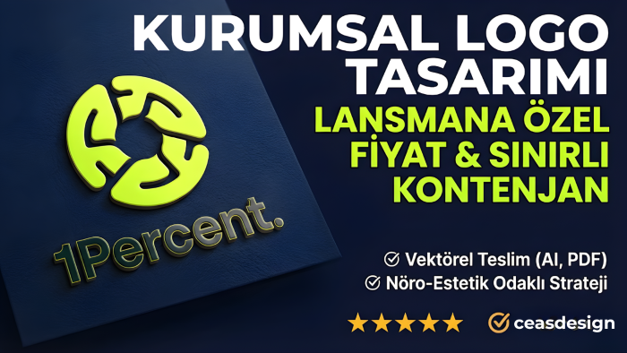 markanızı rakiplerin önüne geçiren stratejik logo tasarlarım