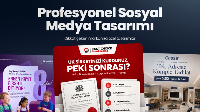 markanıza özel sosyal medya tasarımı yapabilirim