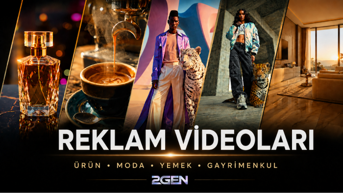 markanız için sinematik reklam videoları hazırlıyorum