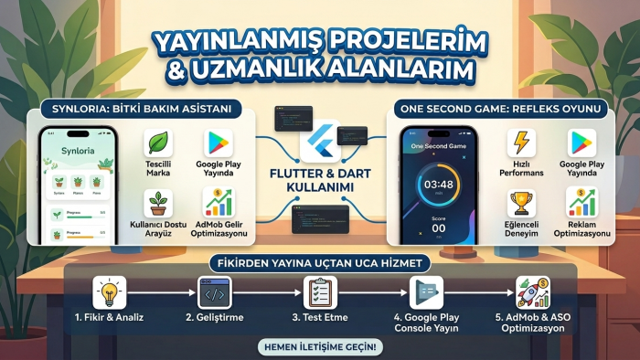 profesyonel mobil ve web projeleri geliştiririm
