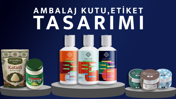 ürününe özel yaratıcı ambalaj tasarımları yaparım