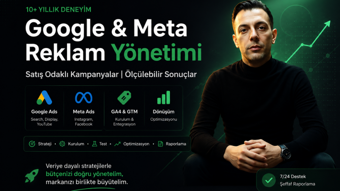 markanız için dönüşüm odaklı reklam kampanyaları yönetirim