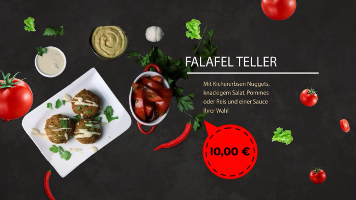 restoran menü animasyonlar yaparım
