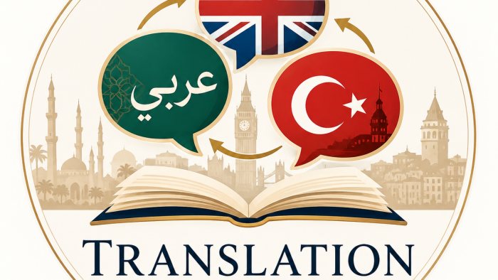 Arapça/İngilizce/Türkçe dilleri arasında çeviri yapabilirim