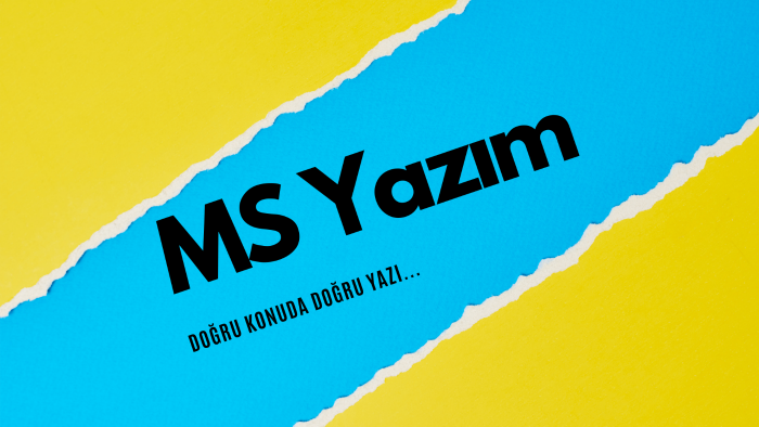 neredeyse her konuda yazabilirim