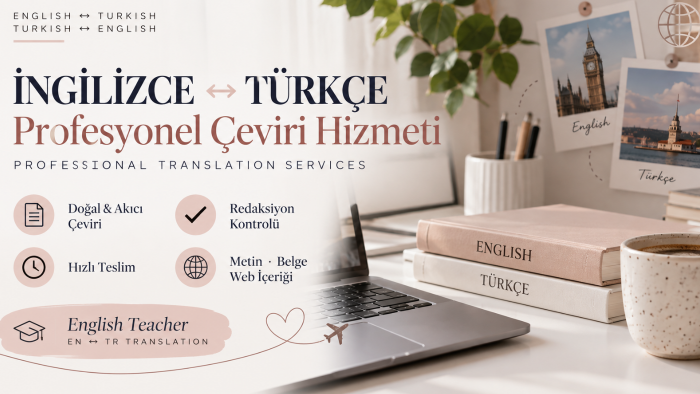 TR-İNG ve İNG-TR çeviri yapabiliyorum
