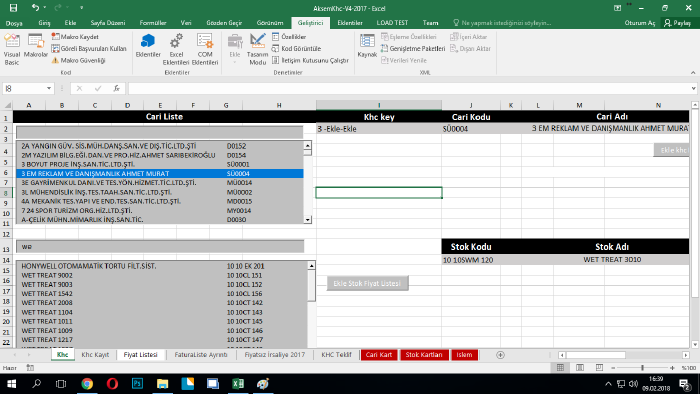 Hızlı Çalışan Excel Raporları Hazırlıyorum