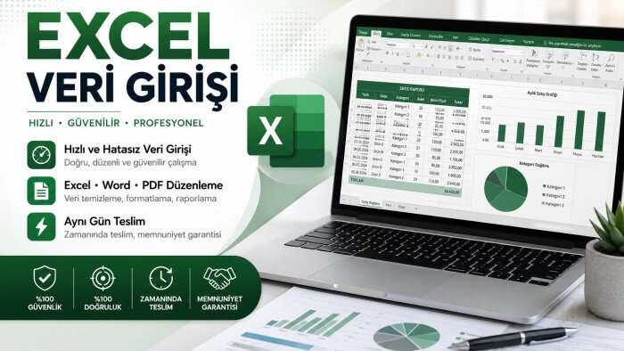 excel dosyalarınızı düzenliyorum