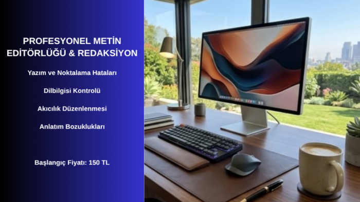 metinlerinizi imla kurallarına göre düzenleyip akıcı yaparım