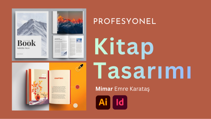 kitap tasarımı yaparım