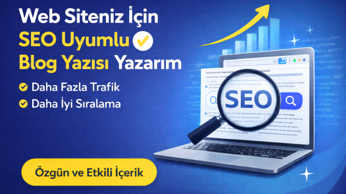 web siteniz için SEO uyumlu blog yazıları yazarım