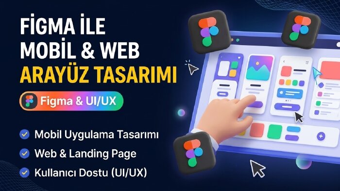 modern ve kullanıcı dostu web arayüzleri tasarlarım