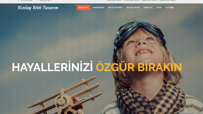 anahtar teslim kurumsal internet sitesi yaparım