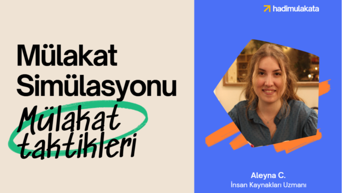 mülakat simülasyonu yaparım