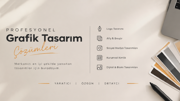her türlü tasarımı yapabilirim