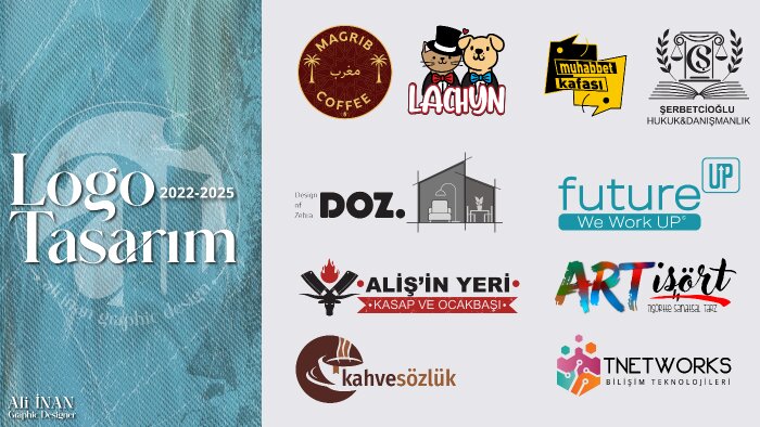 markanız için yenilikçi kurumsal logo tasarımı yaparım